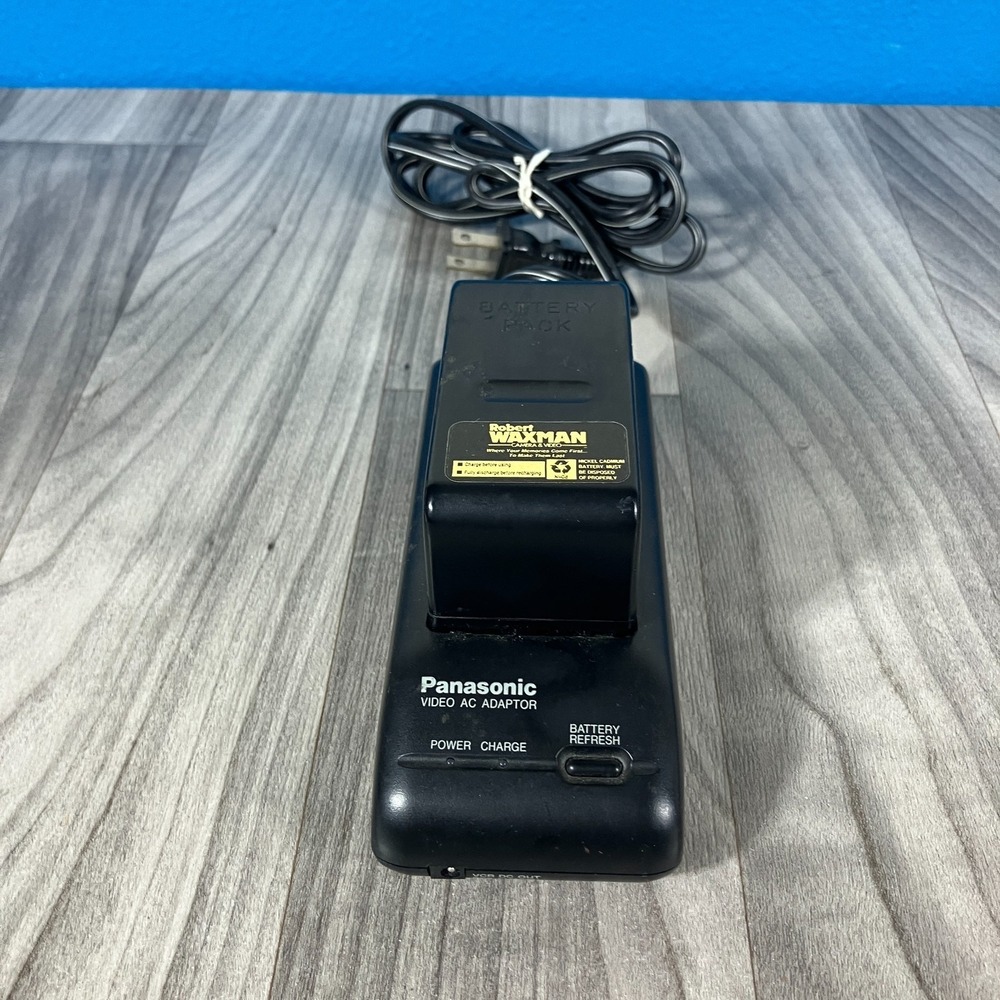 Panasonic PV-A16 AC Camcorder Battery Charger And Battery Tested And Working‎